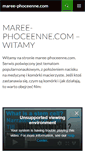 Mobile Screenshot of maree-phoceenne.com
