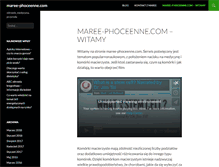 Tablet Screenshot of maree-phoceenne.com